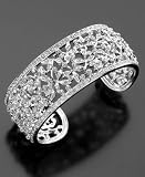 Jewelry : Eliot Danori Crystal Floral Cuff Bracelet