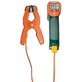 Extech 42515-T Wide Range IR Thermometer with Type K input and Pipe Clamp