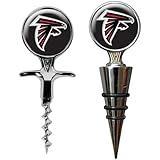 NFL Cork Screw and Wine Bottle Topper Set