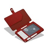 (Red Croc Design) Mivizu Amazon Kindle 2 Leather Book Cover Case accessory travel package