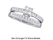 Stunning 2 Pc. Gold 1/2 CTW. Genuine Diamond Bridal Set *** SPECIAL SALE ***