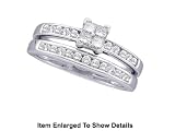 Stunning 2 Pc. Gold 1/2 CTW. Genuine Diamond Bridal Set *** SPECIAL SALE ***