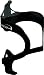 IBERA Aluminum Bottle Cage, BLACK