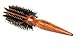 Styling Essentials Natural Boar Bristles Brush With Pin Tail, Round Hair Comb Ruled 2-Inch
