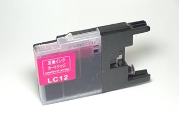 【クリックで詳細表示】mita ブラザー工業 LC12M 互換インク マゼンタ： パソコン・周辺機器