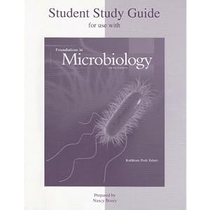 Click here to buy Student Study Guide to accompany Foundations in Microbiology by Nancy M Boury, Kathleen Park Talaro, and Jackie Butler.