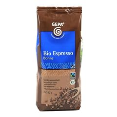 GEPA Espresso, Bohne, 250g, 4er Pack (4 x 250 g Packung) - Bio