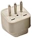 VCT VP107 Universal Outlet Plug Adapter for Italy, Travel Adapter