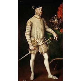 Reproduction d'Art: Sir Anthonis van Dashorst Mor "Maximilian II (1527-1576),son of Emperor" 39 x 71