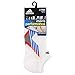 adidas Men's Climacool X III No Show Socks (2 Pack), White/Shock Blue/Bold Orange/Grey, One Size