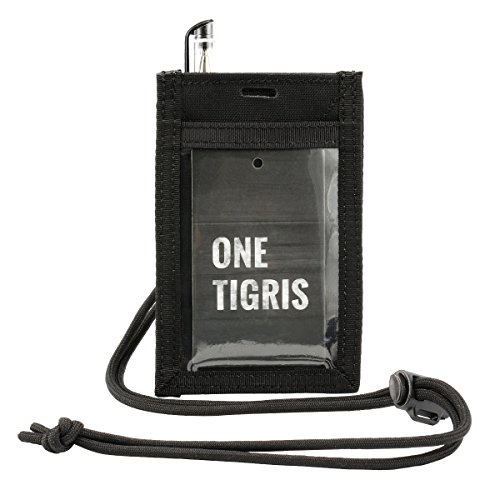 Tactical ID Card Holder Velcro Patch Badge Holder Neck