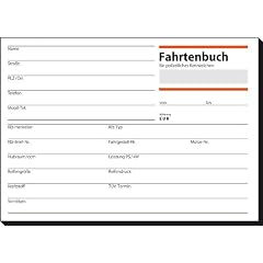 Sigel FA614 Fahrtenbuch, f�r Pkw, A6 q, 40 BL