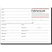 Sigel FA614 Fahrtenbuch, f�r Pkw, A6 q, 40 BL