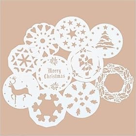 Buy Kaiser Bakeware Patisserie Holiday Cake Stencil Set now!