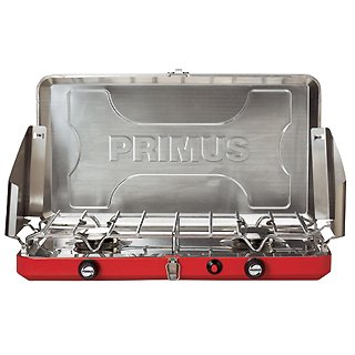 Primus Atle 2 Burner Portable Lightwieght Propane Camp Stove and Grill