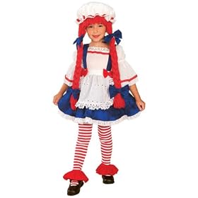 Rag Doll Costume Girl Yarn Baby Costume wih Hat and Hair - So Cute!