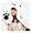 Polar Bear Animal Hat With Mittens Plush Image #1