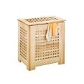 Zeller 13624 W�schetruhe, Walnuss 52 x 36.5 x 55 cm