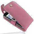 PDair Leather Case for Huawei Sonic U8650 - Flip Top Type (Petal Pink)