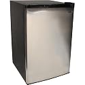 Haier 4.6 cu. ft. Stainless Steel Refrigerator/ Freezer