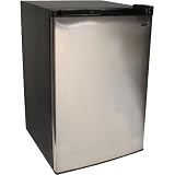 Haier 4.6 cu. ft. Stainless Steel Refrigerator/ Freezer