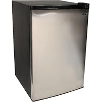 Haier 4.6 cu. ft. Stainless Steel Refrigerator/ Freezer