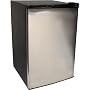 Haier 4.6 cu. ft. Stainless Steel Refrigerator/ Freezer