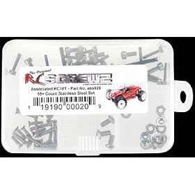 Associated RC18T Screw Set from Associated Electric Car Kits