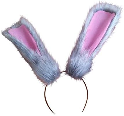 CoserSoul Zootopia Judi Rabbit Bunny Cosplay Ears and Tail (only ears)