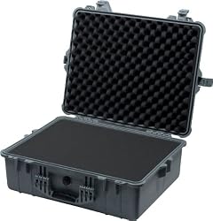 Pelican 1600 Case w/Foam (Silver)