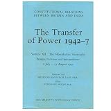 The transfer of power, 1942-7. Vol. 3, Reassertion of authority, Gandhi's fast and the succession to the Viceroyalty, 21 September 1942 - 12 June 1943