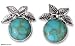 Earrings, 'Skyflower'