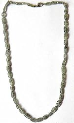 Necklaces Rutile Gemstone Healing Bead Jewelry 16 inches (rolite006)