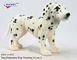 Dalmatian Puppy Dog Standing Plush Toy 10" H