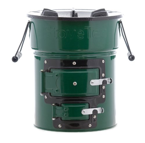 StoveTec Deluxe 2 Door Wood, Biomass, or Charcoal Fuel Stove
