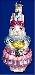 Old World Christmas Easter Ornament Bunny Sister