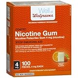 UPC 311917153810 product image for Walgreens Coated Nicotine Gum 4 mg, Fruit, 100 ea | upcitemdb.com