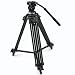 ePhoto WF717 Professional Heavy Duty Video Camcorder Tripod with Fluid Drag Head