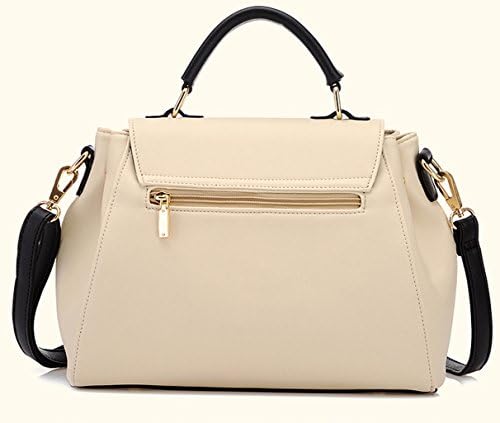 OULINBEIN Women And Girl Pink Synthetic Leather Cross Body Bag Shoulder Bags Satchel Cosmetic Bag Handbag