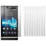 Sony Xperia S LT26i Screen Protector Case / Guard / Film / Cover, 10-In-1 Pack Electronics