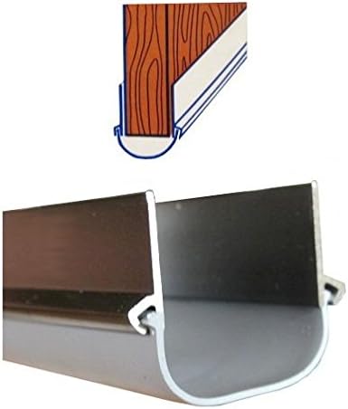 36" Brown Universal Door Bottom Weatherseal