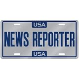 New  Usa News Reporter  License Plate Occupations
