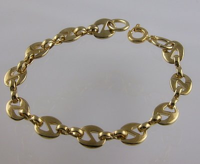 Click here to buy 24K Gold Plated Baby Toddler Open Link Bracelet 5 Bling.