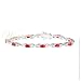 STUDIO 925: *HUGS & KISSES RUBY CZ BRACELET*