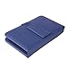 HDE 7 Inch Universal Tablet Case Hard Leather Folio Case Cover with Keyboard (Blue)