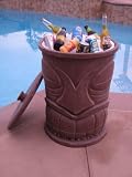 Tiki Ice Chest/ Trash Can
