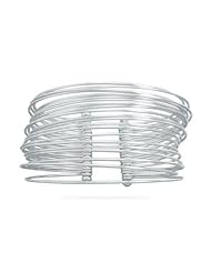 Multiband Cuff Bracelet 925 Solid Sterling Silver Designer