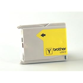 Brother LC51Y Yellow Ink Cartridge by Brother