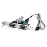 Startech.com 24 inch Internal USB Motherboard Header to 2 Port Serial RS232 Adapter