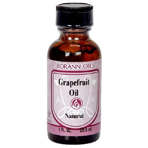 LorAnn Natural Flavoring Oils, Natural Grapefruit Oil, 1-Ounce Bottles (Pack of 3) by LorAnn Oils